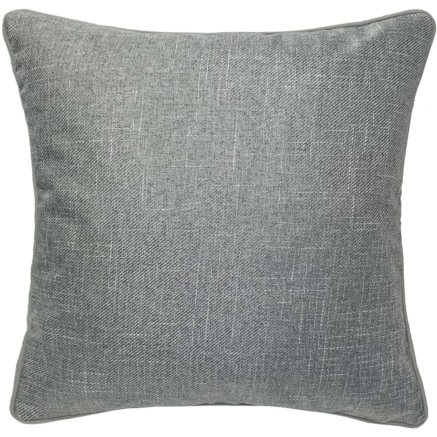 Home Highgrove Square Cushion Cover - Grey, Polyester