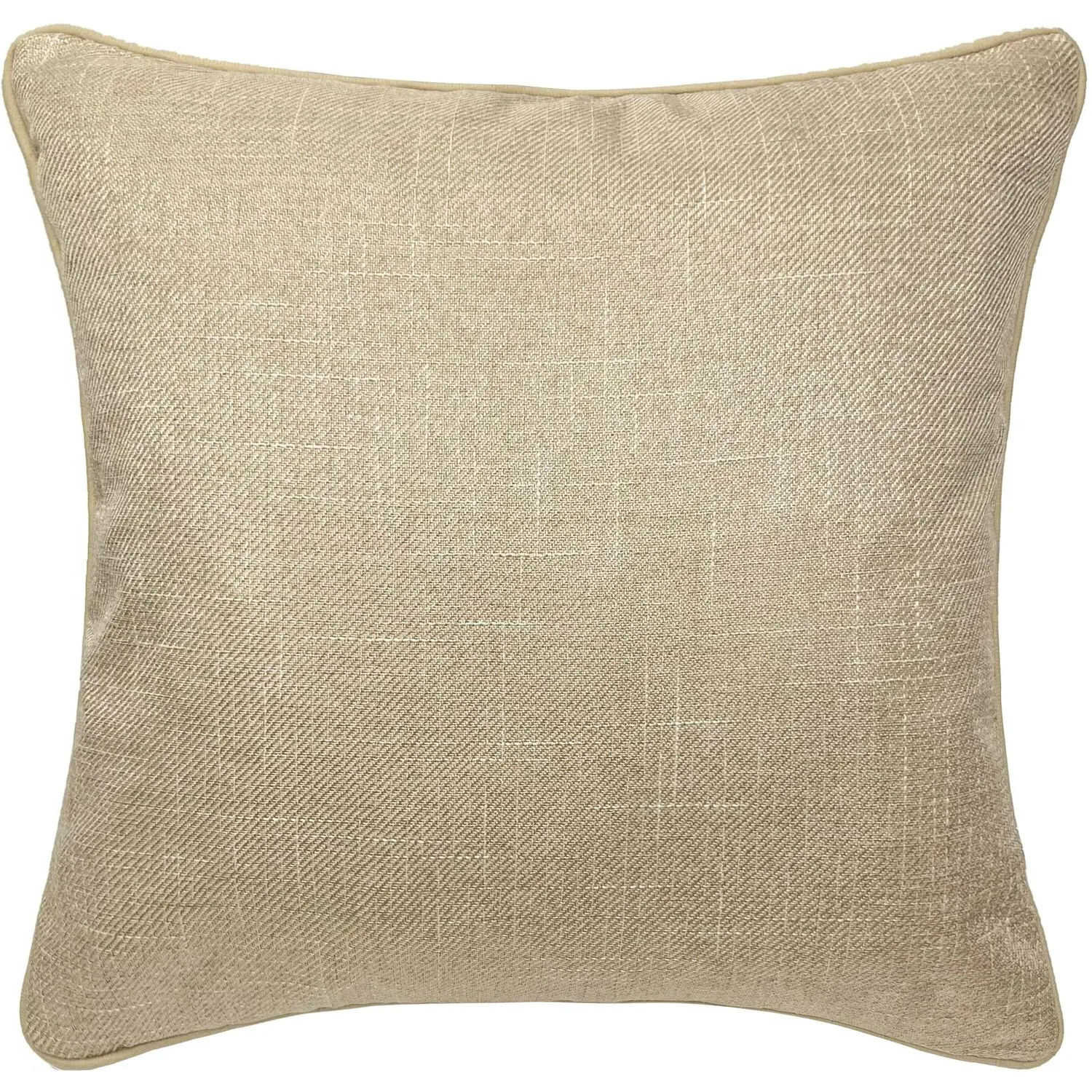 Home Highgrove Square Cushion Cover - Natural, Polyester