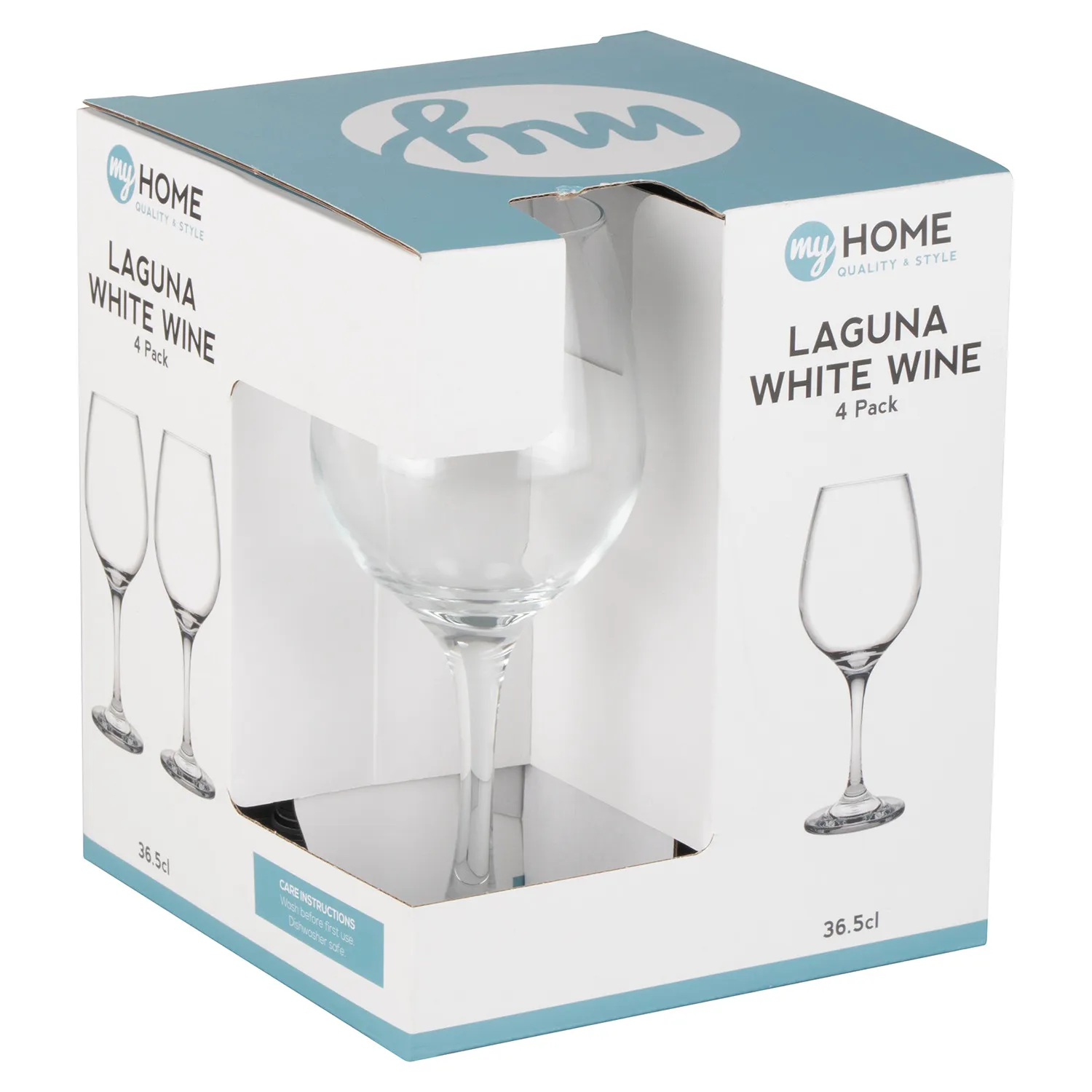 Home Laguna White Wine Glass 4 Pack