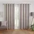Linden Washable Blackout Curtain - Stone