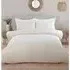 Home Malvern Double Waffle Duvet Cover Set - Natural
