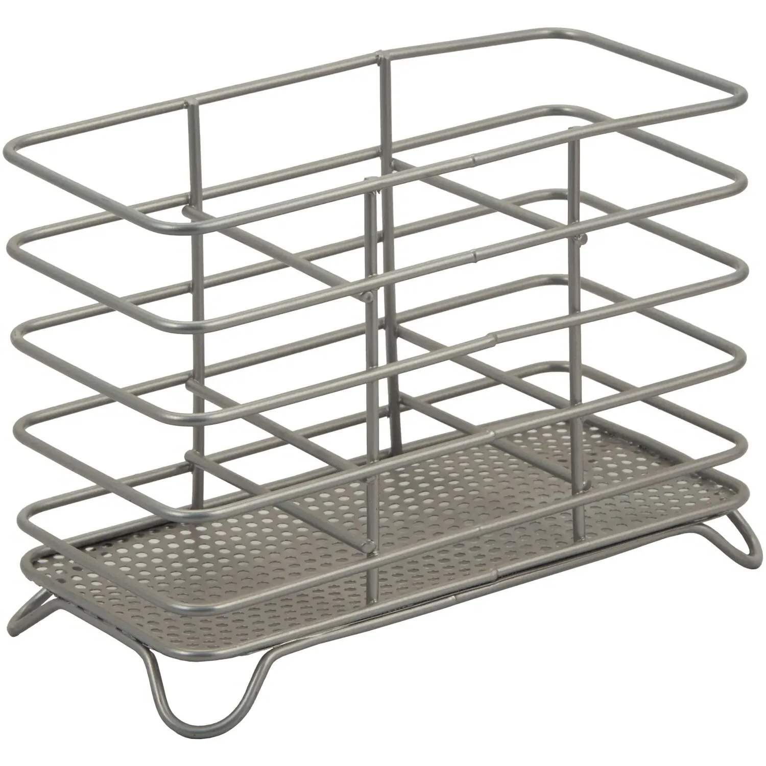 Home Nickel Cutlery Caddy - Nickel