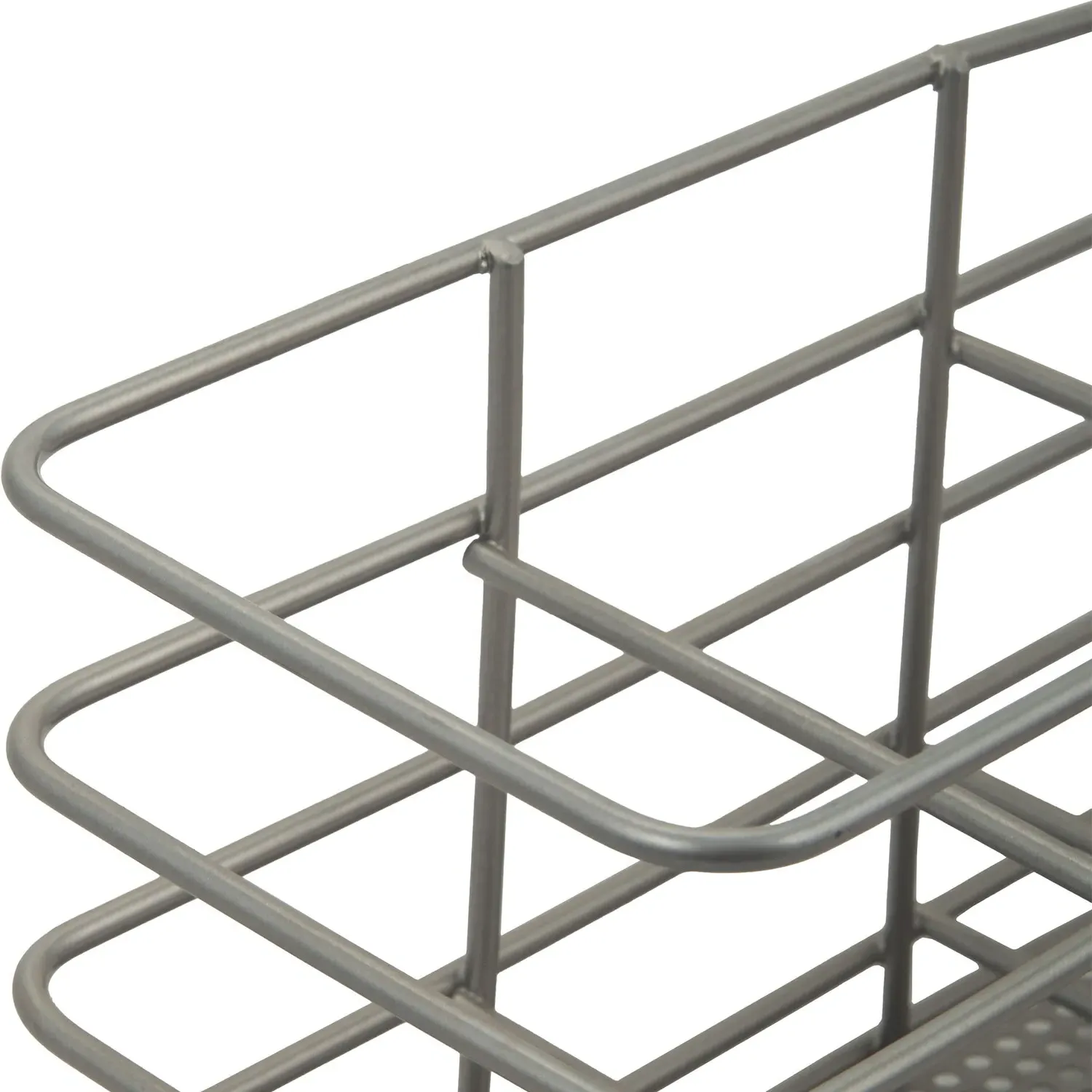 Home Nickel Cutlery Caddy - Nickel