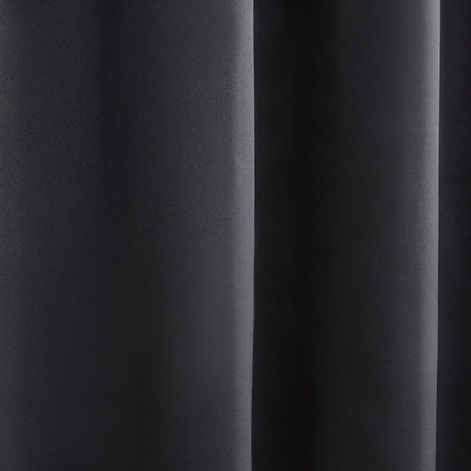 Home Oxford Blackout Eyelet Curtains - Charcoal