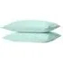 Home Pillowcase 2 Pack Housewife Style - Duck Egg, Polycotton