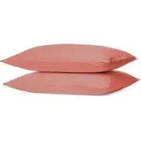Polycotton Housewife Pillowcases - Terracotta