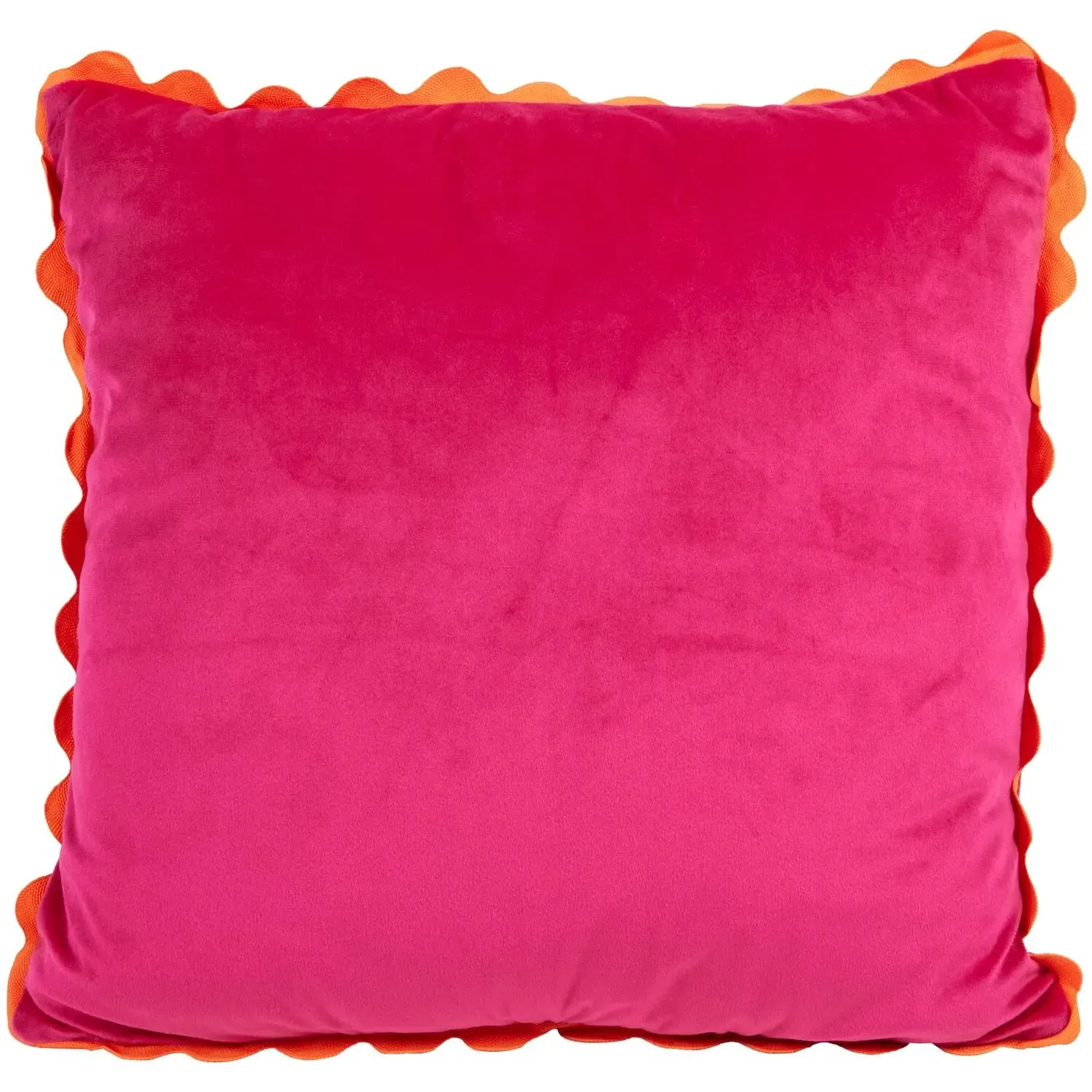 Home Raya Scallop Edge Cushion - Pink image
