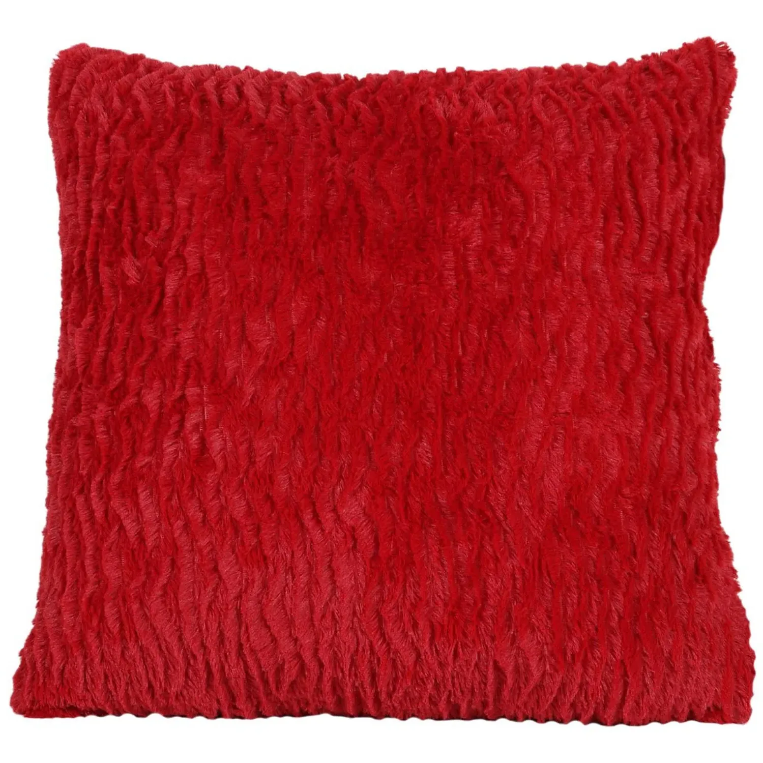 Home Red Shore Fur Cushion image