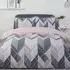 Home Single Chevron Duvet Set - Pink