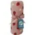 Home Strawberry Fleece Throw - Blush