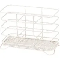 Home Style Wire Cutlery Holder - Dark Grey