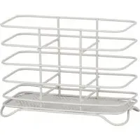Home Style Wire Cutlery Holder - Grey