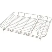 Home Style Wire Plate Rack - Grey