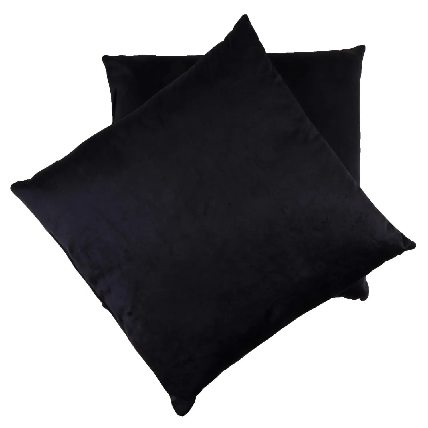 Home Velvet Cushions 2 Pack - Navy