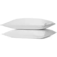 Home White Polycotton Pillowcase 2 Pack - White