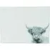 Highland Cow Worktop Saver - White and Grey