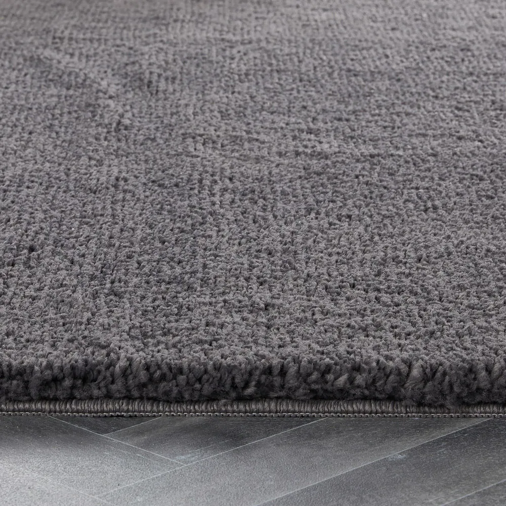Charcoal Shaggy Rug - Grey