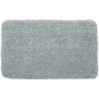 Silver Shaggy Rug - Grey