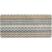 Candy Natural Zig Zag Runner Mat - Multi