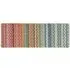 Candy Rainbow Zig Zag Runner Mat - Multi