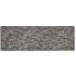 Charcoal Broken Stripe Stain Resistant Runner - Grey