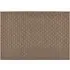 Mink Sculptured Basketweave Washable Rug - Brown