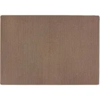 Sculptured Waffle Texture Washable Rug - Mink