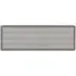 Silver Stripe Stain Resistant Runner - Grey