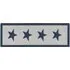 Star Stain Resistant Runner - Blue