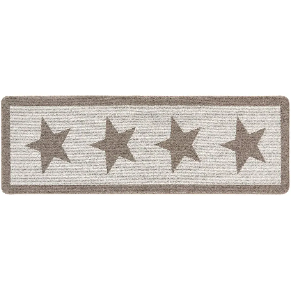 Star Stain Resistant Runner - Brown