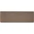 Stone Plain Stain Resistant Runner - Brown