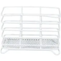 Metal Wire Cutlery Caddy - White