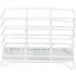 Metal Wire Cutlery Caddy - White