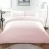 Milan Double Textured Duvet Cover Set - Blush