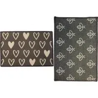 Rhodes Washable Doormat 60 x 40cm - Assorted