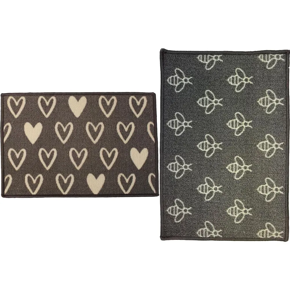 Rhodes Washable Doormat 60 x 40cm - Assorted