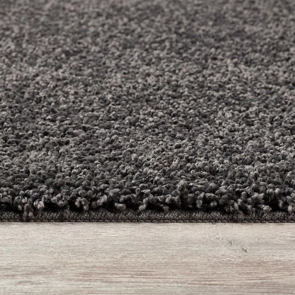 Charcoal Rug - Grey, Polypropylene