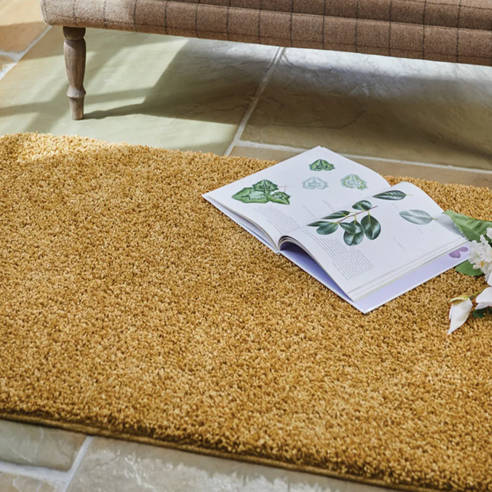 Ochre Rug - Orange, Polypropylene