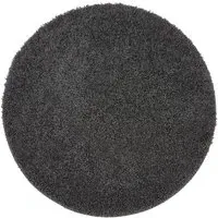 Round Rug 100cm - Charcoal