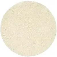 Round Rug 100cm - Ivory