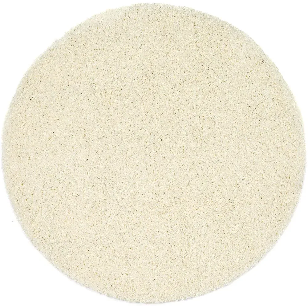 Round Rug 100cm - Ivory image