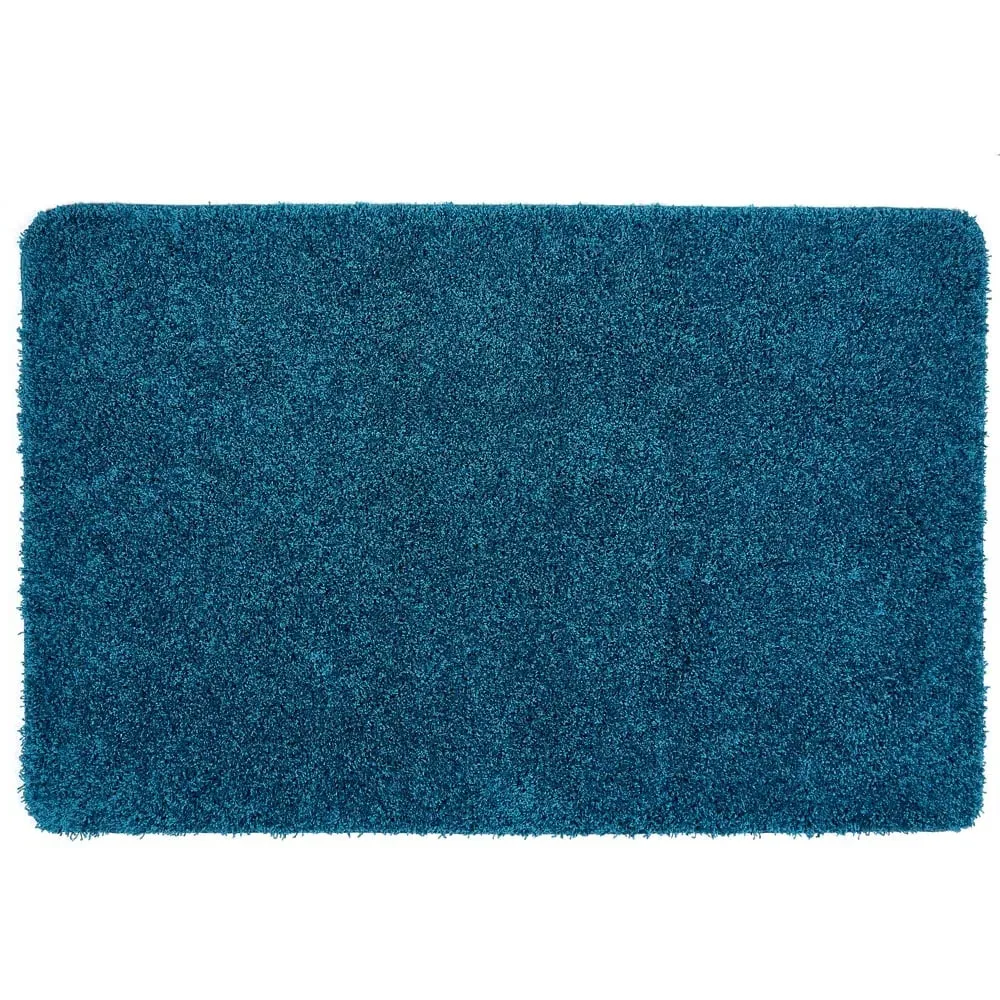 Teal Rug - Blue, Polypropylene