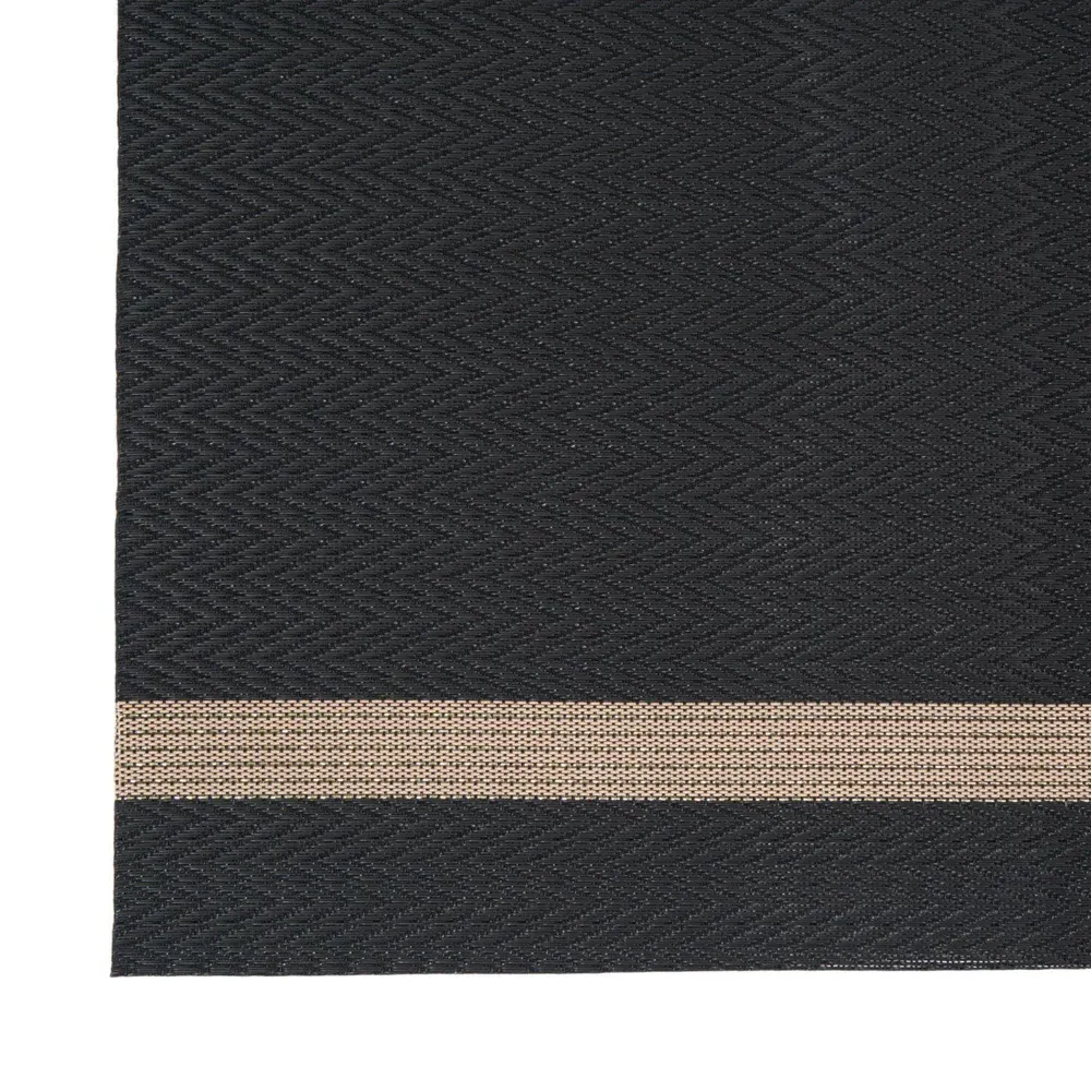Stripe Placemat - Black