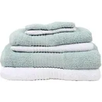 6 Piece Towel Bale - Sage, Cotton