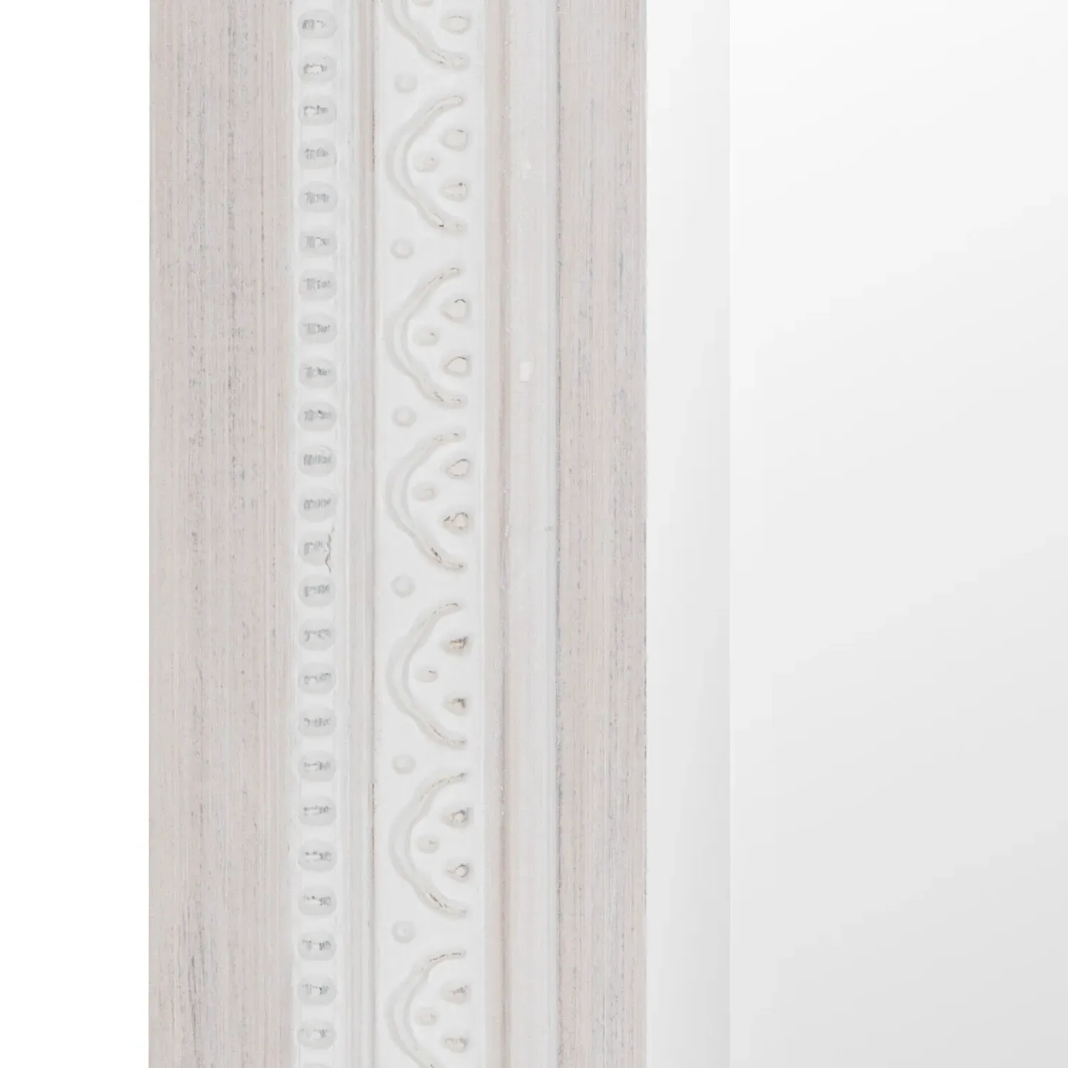 Neveah Washed Wooden Frame Mirror 160 x 60cm