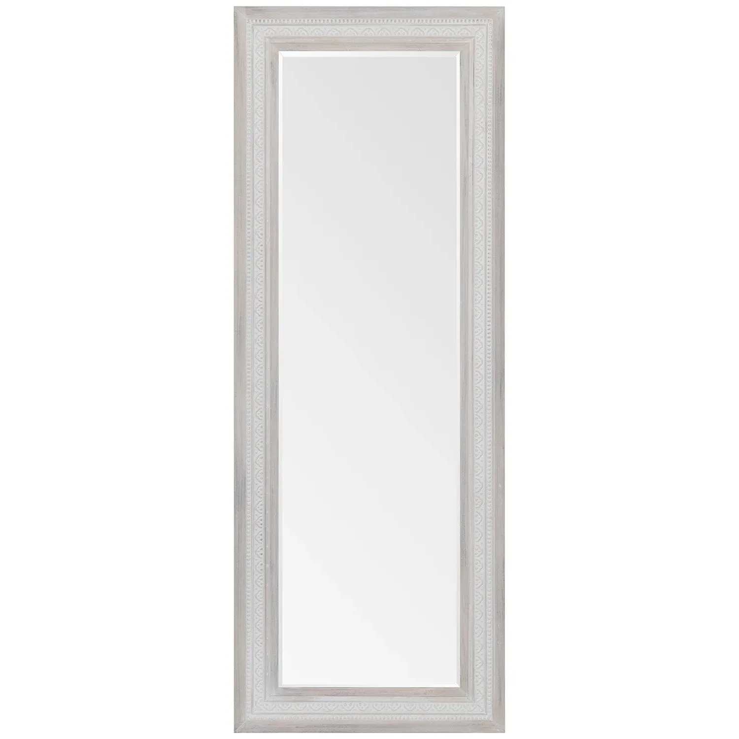 Neveah Washed Wooden Frame Mirror 160 x 60cm image