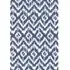 Tribal Geo Outdoor Rug - Slate Blue
