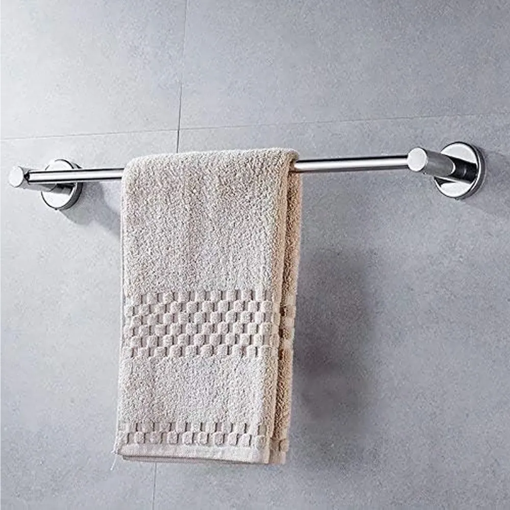 Round Towel Rail 600mm - Silver, Brass