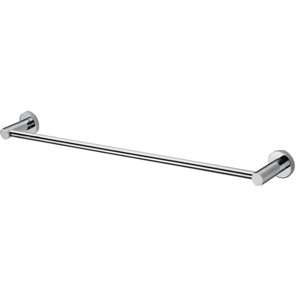 Round Towel Rail 600mm - Silver, Brass image