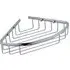Single Shelf Corner Shower Caddy - Silver, Chrome